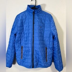 Tommy Hilfiger Royal Blue Quilted Jacket size m